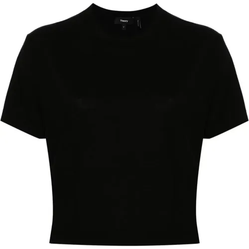 Theory - Tops > T-Shirts - Black - Theory - Modalova