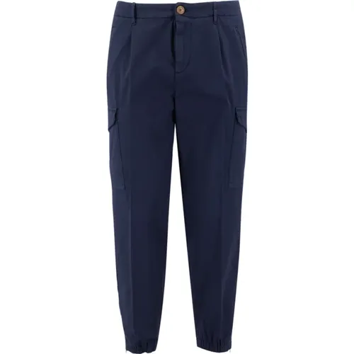 Trousers > Chinos - - BRUNELLO CUCINELLI - Modalova