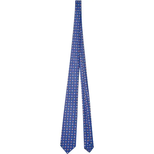 Kiton - Accessories > Ties - Blue - Kiton - Modalova