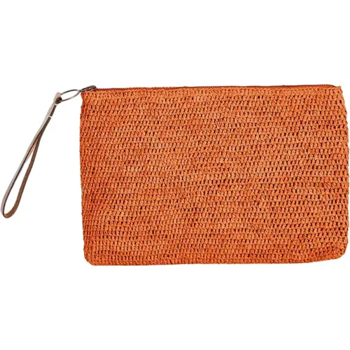 Ibeliv - Bags > Clutches - Orange - Ibeliv - Modalova