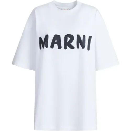 Marni - Tops > T-Shirts - White - Marni - Modalova