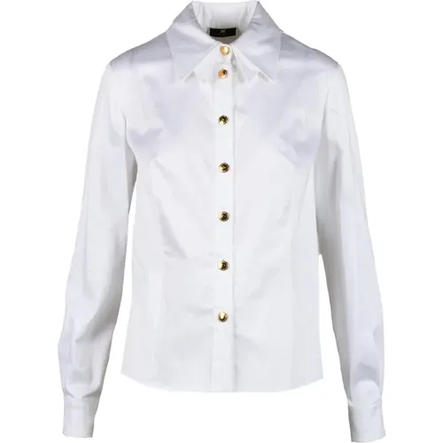 Blouses & Shirts > Shirts - - Elisabetta Franchi - Modalova