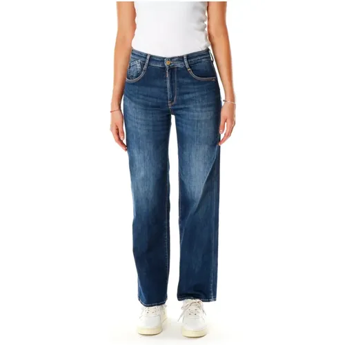 Jeans > Straight Jeans - - Le Temps Des Cerises - Modalova