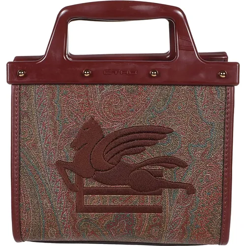 Etro - Bags > Tote Bags - Brown - ETRO - Modalova