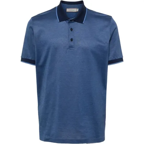 Tops > Polo Shirts - - Canali - Modalova