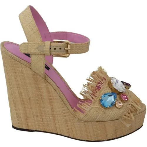 Shoes > Heels > Wedges - - Dolce & Gabbana - Modalova