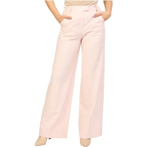 Trousers > Wide Trousers - - Fracomina - Modalova