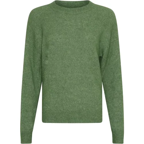 Knitwear > Round-neck Knitwear - - moss copenhagen - Modalova