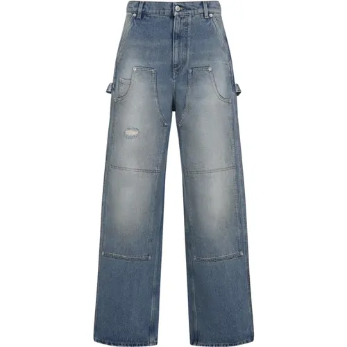 Jeans > Straight Jeans - - Moschino - Modalova