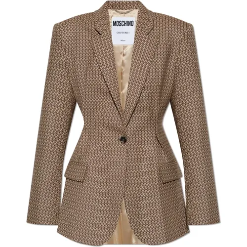 Jackets > Blazers - - Moschino - Modalova