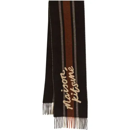 Accessories > Scarves > Winter Scarves - - Maison Kitsuné - Modalova