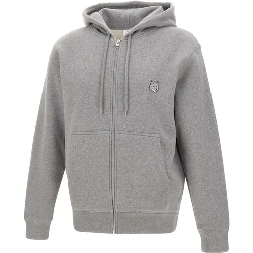 Sweatshirts & Hoodies > Zip-throughs - - Maison Kitsuné - Modalova