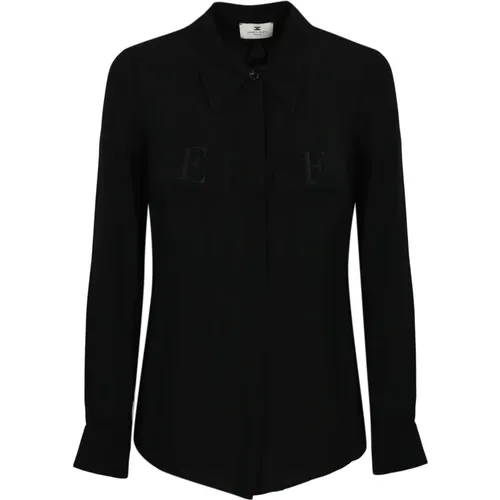 Blouses & Shirts > Shirts - - Elisabetta Franchi - Modalova