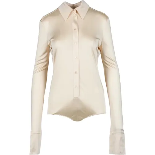 Sportmax - Tops > Body - Beige - SPORTMAX - Modalova