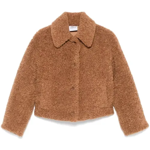 Jackets > Faux Fur & Shearling Jackets - - Aspesi - Modalova