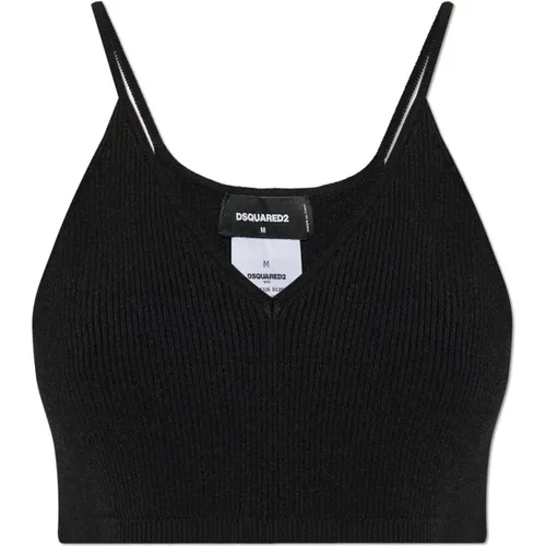 Tops > Sleeveless Tops - - Dsquared2 - Modalova