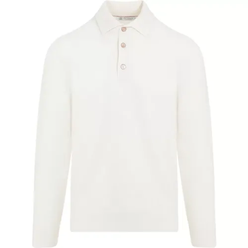 Tops > Polo Shirts - - BRUNELLO CUCINELLI - Modalova