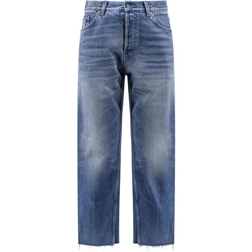 Jeans > Straight Jeans - - Gucci - Modalova