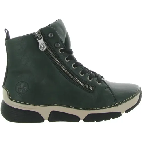 Rieker - Shoes > Sneakers - Green - Rieker - Modalova