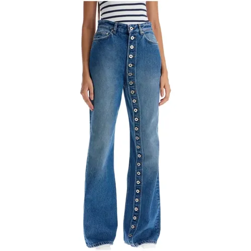 Jeans > Flared Jeans - - Jean Paul Gaultier - Modalova