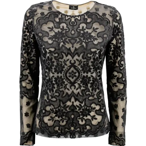 Tops > Long Sleeve Tops - - ETRO - Modalova