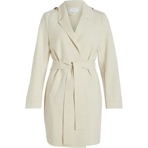 Coats > Belted Coats - - Vila - Modalova