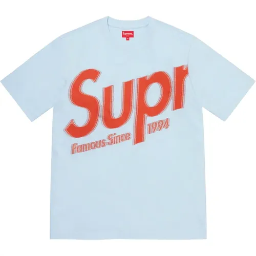 Supreme - Tops > T-Shirts - Blue - Supreme - Modalova