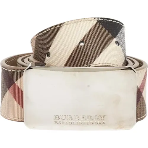 Pre-owned > Pre-owned Accessories > Pre-owned Belts - - Burberry Vintage - Modalova