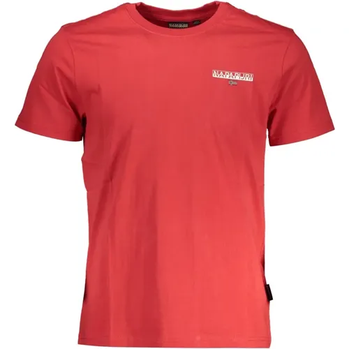 Napapijri - Tops > T-Shirts - Red - Napapijri - Modalova