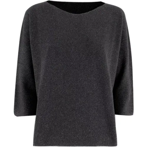 Knitwear > Round-neck Knitwear - - Le Tricot Perugia - Modalova