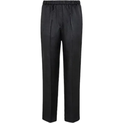 Trousers > Straight Trousers - - Forte Forte - Modalova