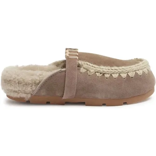 Mou - Shoes > Slippers - Beige - Mou - Modalova