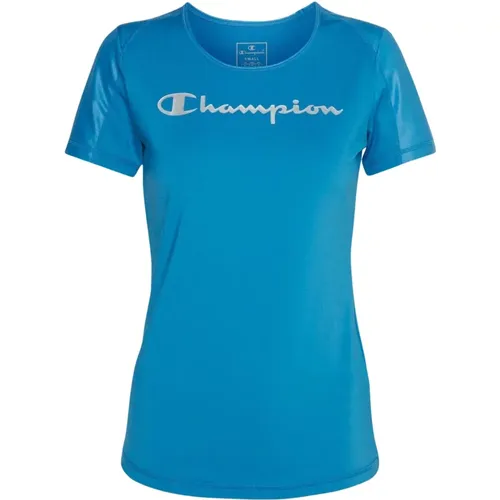 Champion - Tops > T-Shirts - Blue - Champion - Modalova