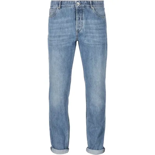 Jeans > Slim-fit Jeans - - BRUNELLO CUCINELLI - Modalova