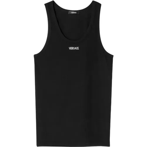 Tops > Sleeveless Tops - - Versace - Modalova