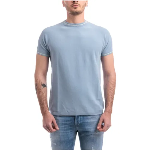 Aspesi - Tops > T-Shirts - Blue - Aspesi - Modalova