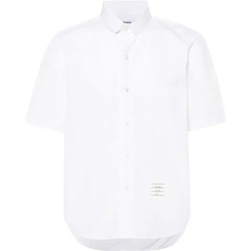 Shirts > Short Sleeve Shirts - - Thom Browne - Modalova