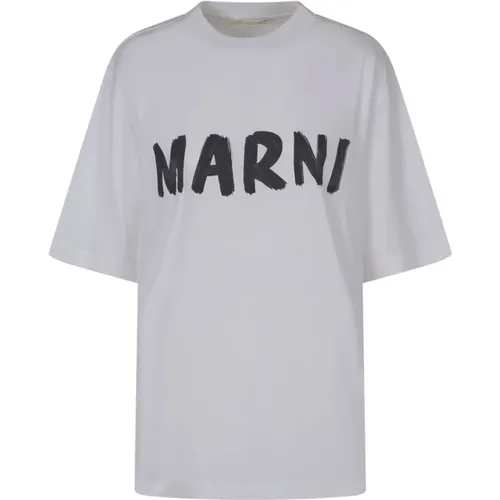 Marni - Tops > T-Shirts - White - Marni - Modalova