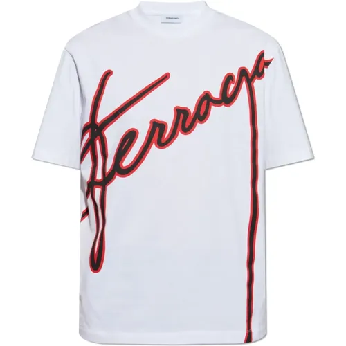 Tops > T-Shirts - - Salvatore Ferragamo - Modalova