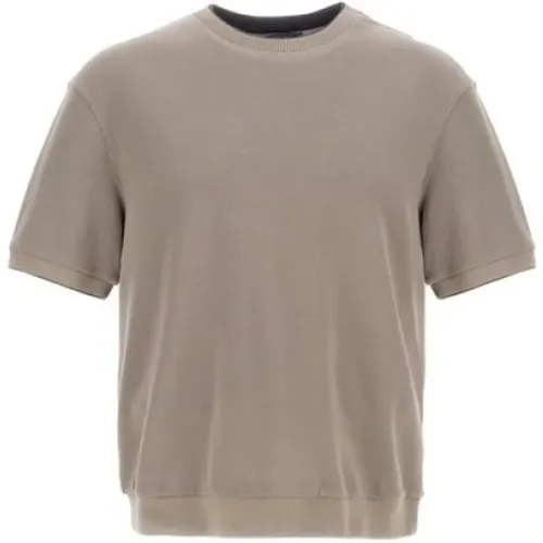 Herno - Tops > T-Shirts - Brown - Herno - Modalova