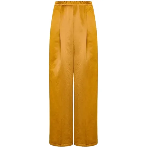 Trousers > Wide Trousers - - Forte Forte - Modalova