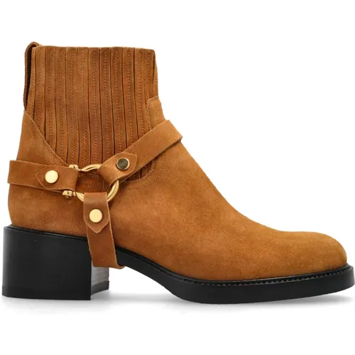 Shoes > Boots > Heeled Boots - - Chloé - Modalova