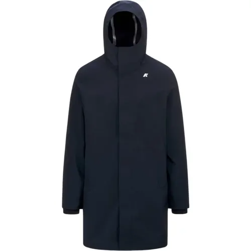 K-Way - Coats > Parkas - Blue - K-way - Modalova