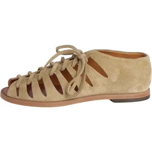 Shoes > Sandals > Flat Sandals - - alberta ferretti - Modalova