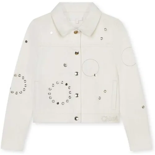 Kids > Jackets > Light Jackets - - Chloé - Modalova