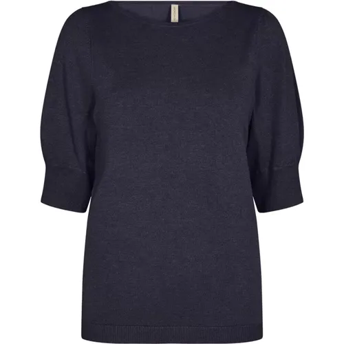 Knitwear > Round-neck Knitwear - - Soyaconcept - Modalova