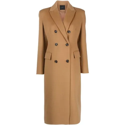 Coats > Double-Breasted Coats - - pinko - Modalova