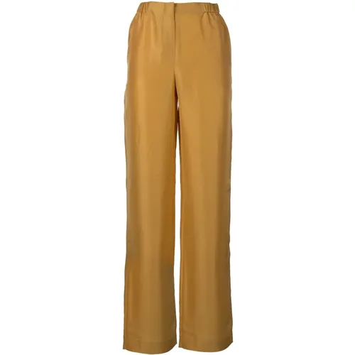 Trousers > Wide Trousers - - alberta ferretti - Modalova