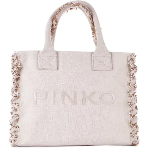 Pinko - Bags > Tote Bags - Gray - pinko - Modalova