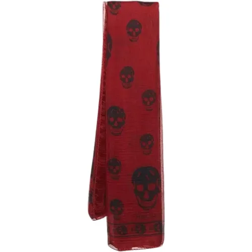 Pre-owned > Pre-owned Accessories > Pre-owned Scarves - - Alexander McQueen Pre-owned - Modalova